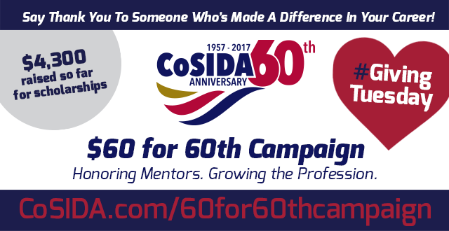 On This #GivingTuesday, Consider Paying It Forward By Supporting CoSIDA Scholarships